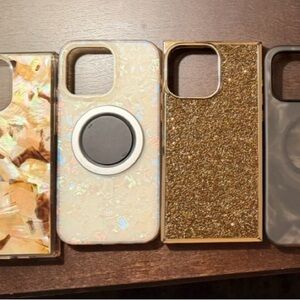 Stylish Phone Case Set - iPhone 15 Pro Max